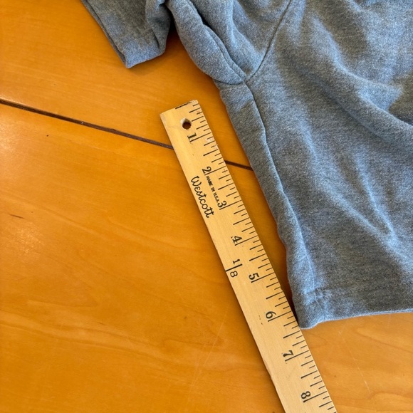 Nike kids 6-7 years long grey Cotton blend athletic pull on  jogging shorts - Picture 8 of 8